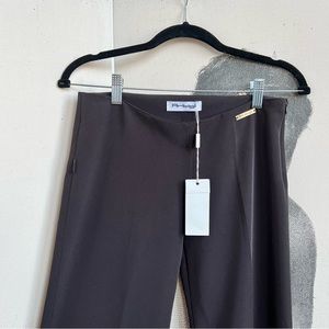 Espresso Brown Low Rise Trousers